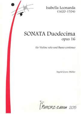 Isabella Leonarda: Sonata Duodecima Op. 16