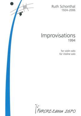 Ruth E. Schonthal: Improvisations In 3 Interconnected Sections