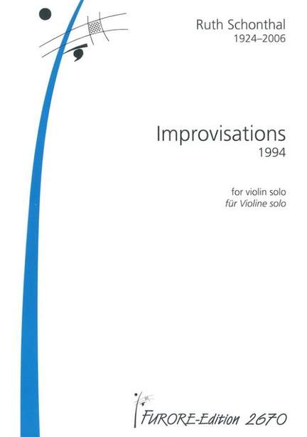 Ruth E. Schonthal: Improvisations In 3 Interconnected Sections