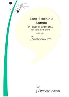 Ruth E. Schonthal: Sonata In 2 Movements