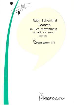 Ruth E. Schonthal: Sonata In 2 Movements
