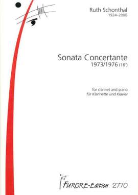 Ruth E. Schonthal: Sonata Concertante