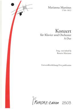 Maria Anna Martinez: Konzert A-Dur