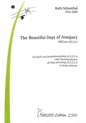 Ruth E. Schonthal: The Beautiful Day Of Aranjuez