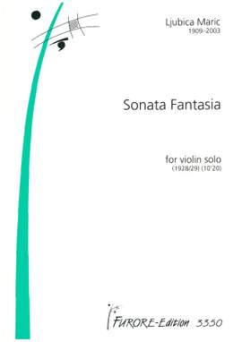 Ljubica Maric: Sonata Fantasia