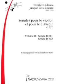 Élisabeth-Claude Jacquet de La Guerre: Sonates Vol. 2