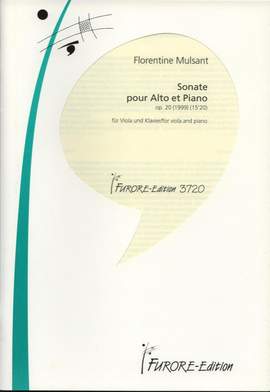 Florentine Mulsant: Sonate Op. 20