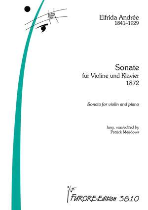 Elfrida Andrée: Sonate