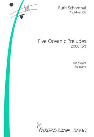 Ruth E. Schonthal: 5 Oceanic Preludes