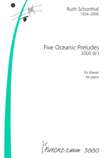 Ruth E. Schonthal: 5 Oceanic Preludes