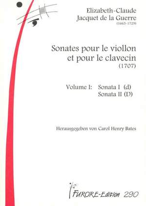 Élisabeth-Claude Jacquet de La Guerre: Sonates Pour Le Violon et Pour Le Clavecin Vol. 1