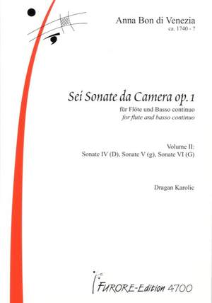 Anna Bon di Venezia: Sonaten Band 2