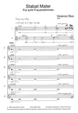 Vivienne Olive: Stabat Mater