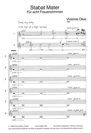 Vivienne Olive: Stabat Mater