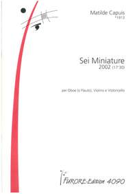 Matilde Capuis: Seis Miniatures