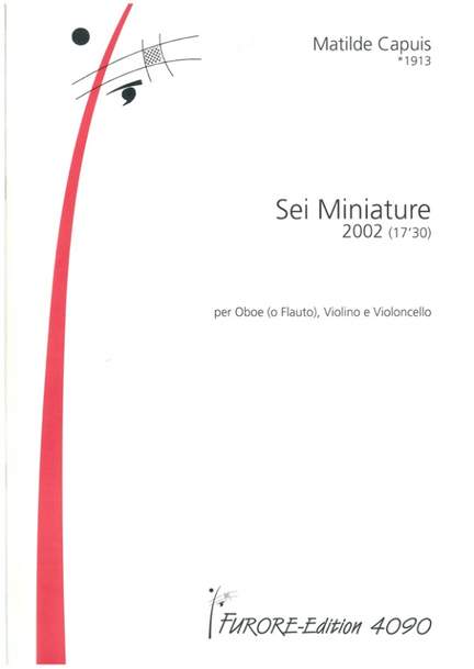 Matilde Capuis: Seis Miniatures