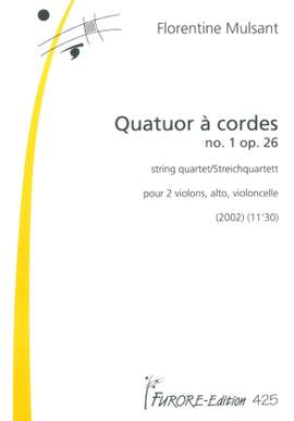 Florentine Mulsant: String Quartet Op. 26