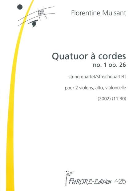 Florentine Mulsant: String Quartet Op. 26