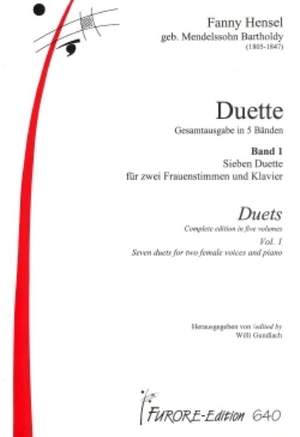 Felix Mendelssohn Bartholdy: Duette Band 1-5