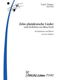 Luise Greger: 10 Plattdeutsche Lieder