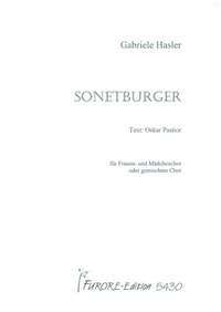 Gabriele Hasler: Sonetburger