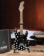Fender Stratocaster - Black - Polka Dots Product Image