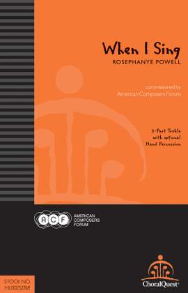 Rosephanye Powell: When I Sing