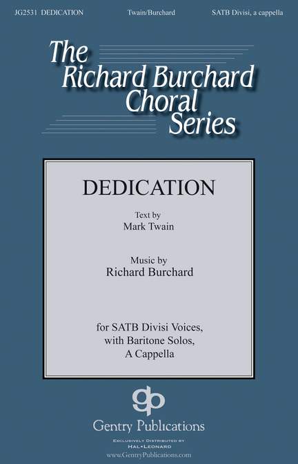 Richard Burchard: Dedication