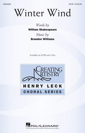 Brandon Williams: Winter Wind