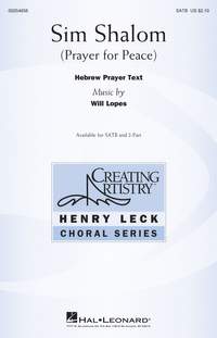 Will Lopes: Sim Shalom (Prayer for Peace)