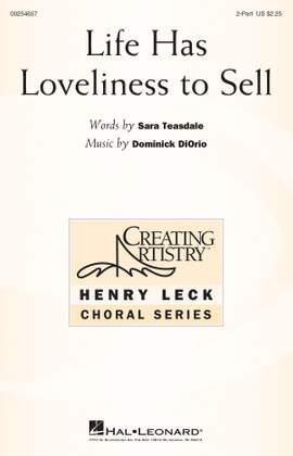 Dominick DiOrio: Life Has Loveliness to Sell