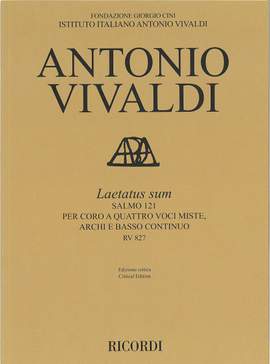 Antonio Vivaldi: Laetatus sum RV 827