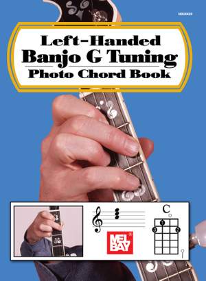 William Bay: Left-Handed Banjo G Tuning Photo Chord Book