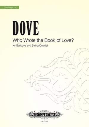 Dove, Jonathan: Who Wrote the Book of Love? (v/s)