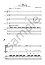 Panufnik, Roxanna: Ave Maria (SATB & Organ) vocal score Product Image