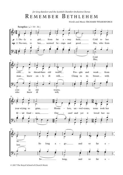 Wilberforce, Richard: Remember Bethlehem