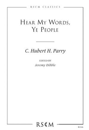 Parry: Hear My Words, Ye People
