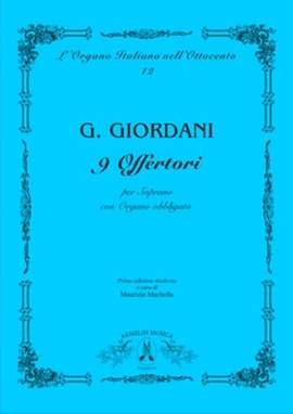Giuseppe Giordani: 9 Offertori Per Soprano e Organo Concertato