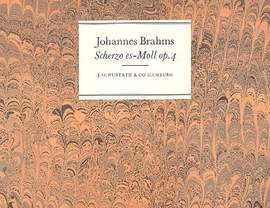 Johannes Brahms: Scherzo Es-Moll Op. 4