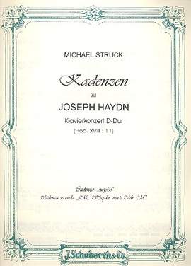 Franz Joseph Haydn: Kadenzen Zum Konzert D-Dur Hob.XIII:11