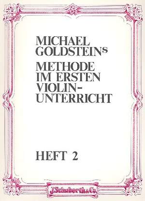 Michael Goldstein: Methode Im Ersten Violinunterricht Band 2