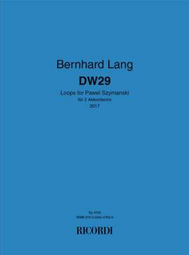 Bernhard Lang: DW29