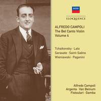 Alfredo Campoli: The Bel Canto Violin - Volume 4