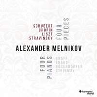 Four Pieces, Four Pianos: Schubert, Chopin, Liszt, Stravinsky