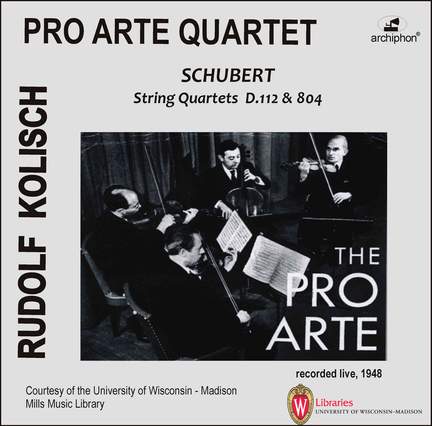 Schubert: String Quartets Nos. 8 & 13