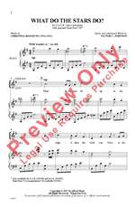 Victor Johnson: What Do the Stars Do? SATB Product Image