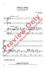 Andy Beck: I Will Sing 3-Part Product Image