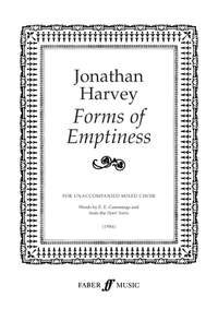 Harvey, Jonathan: Forms of Emptiness. SATB unaccompanied