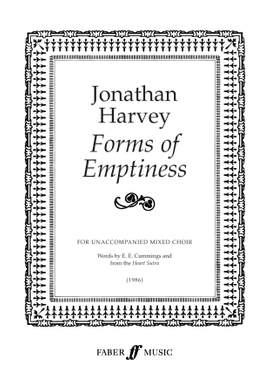 Harvey, Jonathan: Forms of Emptiness. SATB unaccompanied