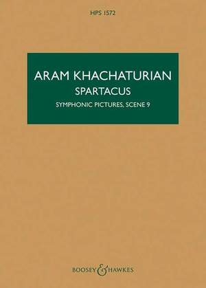 Khachaturian, A: Spartacus: Symphonic Pictures, Scene 9 HPS 1572 Product Image